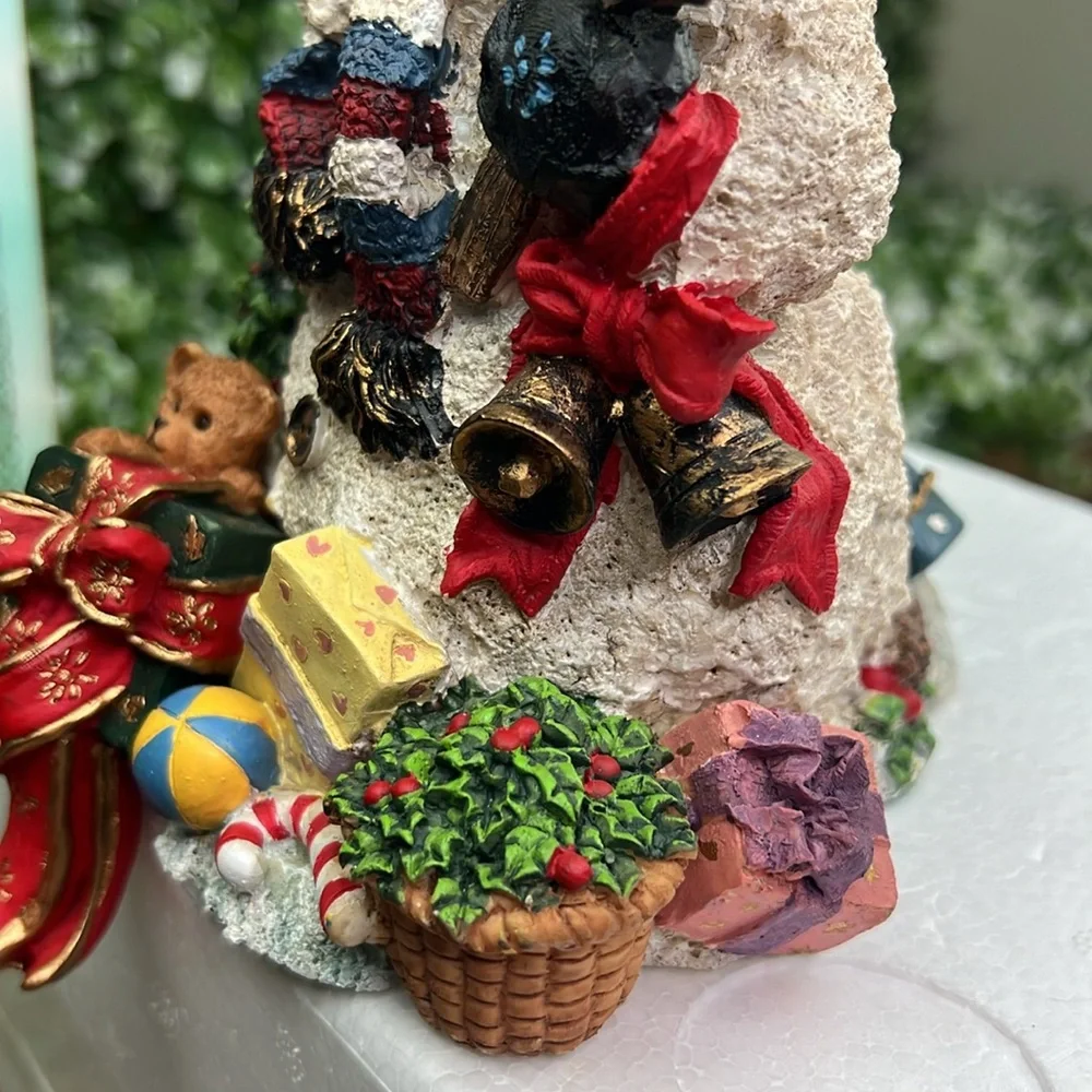 Grandeur Noel Snowman Christmas Stocking Holder New In Box